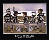 Little Bruisers by Harrison Woods. CANVAS ROLLED. 8.87 inches width by 6.15 inches height. Highest Quality Art Poster Print