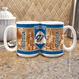 MLB Toronto Blue Jays 15-Ounce White Nostalgic Mug (2 Pack)