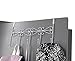 Over Door Rack Hook Hanger. Marrywindix White Metal 5 Hook Metal Hanger for Hanging Clothes , Coat , Hat Belt