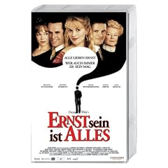 Ernst sein ist alles [VHS]