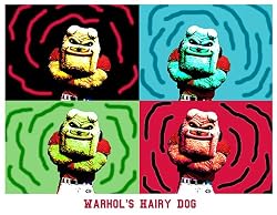 Georgia Painting - Warhol Hairy Dog