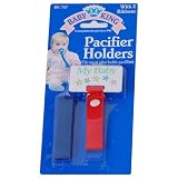 BABY KING- MY BABY Pacifier Holder - red blue, one... by Baby King