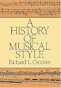A History of Musical Style