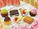 7 Pc Japanese Erasers - 3 Cup Cakes, 2 Biscuits, and 2 Crepes