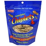 Durango Chiplets, Peanut Butter, Case of 12 6-Ounce Bags (72-Ounces)