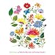 Bella the butterfly and garden I by Parker