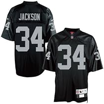 Bo Jackson LA Raiders Black NFL Premier 1988 Throwback Jersey