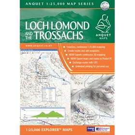 Anquet Loch Lomond & The Trossachs 1:25000 (PC)