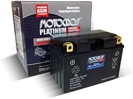 YT12A-BS - Motocross Motorcycle Battery by YUASA