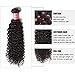 Nadula 8A Unprocessed Brazilian Curly Virgin Human Hair with Free Part Lace Closure Pack of 4 Remy Human Hair Natural Color (12 14 16+10closure)