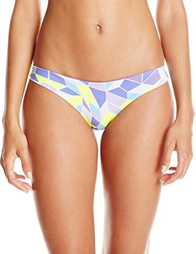 Zinke Women's Chloe Reversible Brazilian Bikini Bottom, Kaleidoscope, Medium