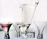 6 Pc Martini Set with Pitcher......Beautiful!!