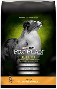 Purina Pro Plan Dry Dog Food, Select, Adult Grain Free Formula, 24-Pound Bag, Pack of 1 Purina Pro Plan Dry Dog Food, Select, Adult Grain Free Formula, 24-Pound Bag, Pack of 1