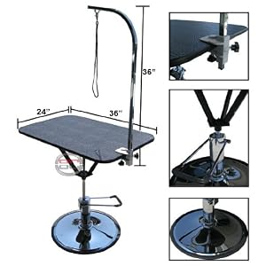 New Hydraulic Grooming Table Dog Pets 36