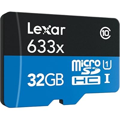 [2 Pack] Lexar microSDHC UHS-I 633X 32GB High-Performance Memory Card