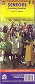 Senegal (including Gambia) Map by ITMb