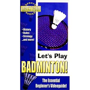 Let's Play Badminton! [VHS] by 