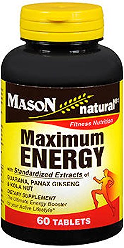 Mason Vitamins Natural Maximum Energy Tablets - 60 Count Mason Vitamins Natural Maximum Energy Tablets - 60 Count