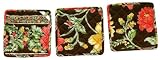 April Cornell Rosehip Chocolate Pot Holders Set of 3