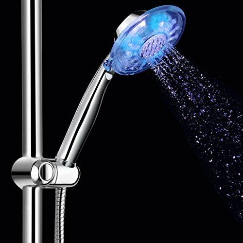 40% OFF WITH CODE - O5KWTP4P for Perfect Bath Accessory✮"Junior Spa" - LED Shower Head ✮ LED Color Changes According to Temperature ✮ Warning Lights for Very High Temp ✮ 100,000 Hrs Life Span ✮ SIX MONTHS MONEY BACK GUARANTEE