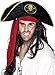 Pirate Hat with Skull Costume Accessory