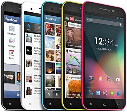 Blu Studio 5.5 Screen Protector - No Fingerprint, 3H Anti Scratch, Anti Glare, 90% Visual Transmittance