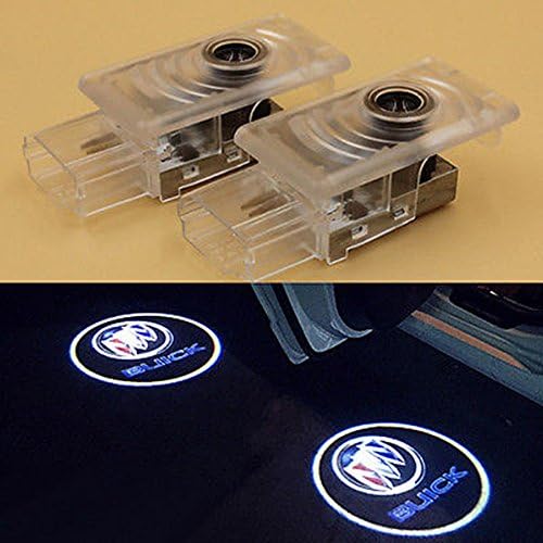 Outstorer 2x Cree LED Projector Lamp Ghost Shadow Door Welcome Courtesy light for Buick