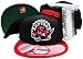 Toronto Raptors 3 Interchangeable Plastic Straps Two Tone Snapback Hat / Cap