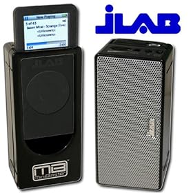 JLab Audio Miniblaster Portable Speaker for iPod nano 1G (Black)
