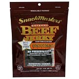 SnackMasters Beef Jerky, Original, 2-Ounce Packages (Pack of 8)