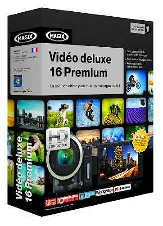 MAGIX Video deluxe Premium - version 16 (1 poste)