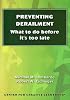 Preventing Derailment: What to Do Before It's Too Late (Technical Report Series ; No. 138g)