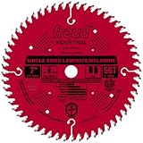Freud LU98R007 Superior 7 inch 56 Tooth TCG Laminate and Wood Cutting Saw Blade with 5/8 inch Arbor and PermaShield Coating