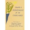 Toward a Phenomenology