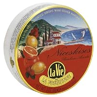 La Vosgienne Niceskises (Assorted) Drops, 2-Ounce Tins (Pack of 5)