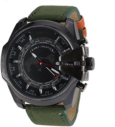 HKB Fashion sports watch / quartz watch Men-Army Green