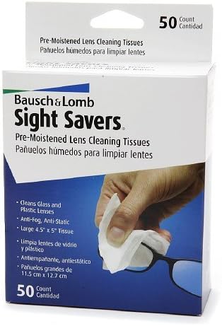 Sight Savers Pre-Moistened Lens Cleaning Tissues 50 ea(packo f 2)