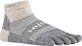 Injinji Mens Run Original Weight Mini Crew Wool Toesocks