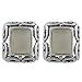 Sterling Silver Mother Of Pearl Filigree Earrings