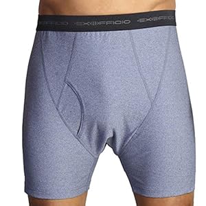 ExOfficio Give-N-Go Boxer Brief - Men's Midnight Heather Large