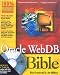 Book Oracle® WebDB Bible