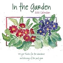 In the Garden 2010 Wall Calendar