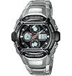 CASIO G-Shock All-Stainless Steel Men's Analog/Digital Black Dial Watch. Model: G541D-1AV