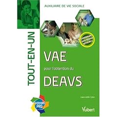 VAE pour l'obtention du DEAVS tout-en-un : Auxiliaire de vie sociale