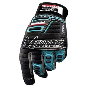 Makita 845049-A MForce2 Heavy Duty Work Gloves - XXL by Makita