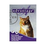 Advantage A9 Once a Month Tick and Flea Control for Cats 9 Pounds and UP - Purple