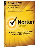 Norton antivirus 2012 (5 postes, 1 an)