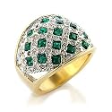 Jewelry - Emerald Swarovski Crystal Ring