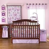 Too Good by Jenny McCarthy,Flutter Fitted Crib Sheet