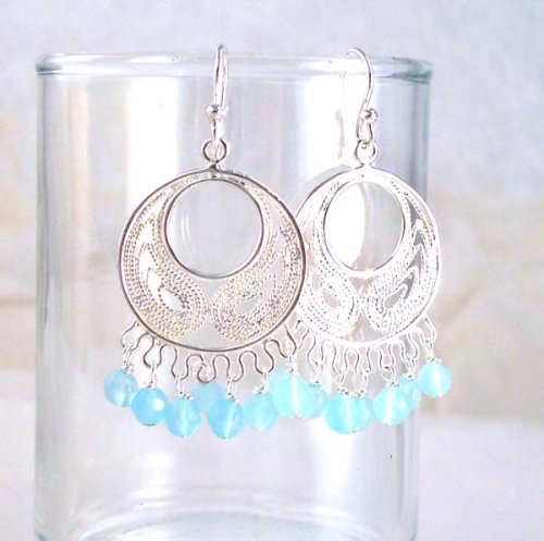 Click here to buy Bohemian Sterling Silver & Stone Earrings.